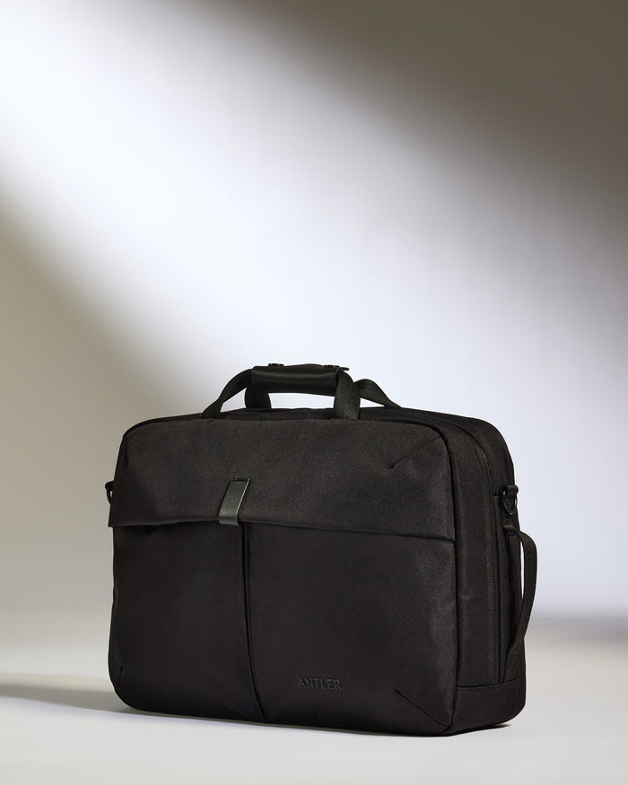 Antler Luggage -  Messenger Bag in Black - Urban Light - Messenger Bag Messenger Bag in Black - Urban Light