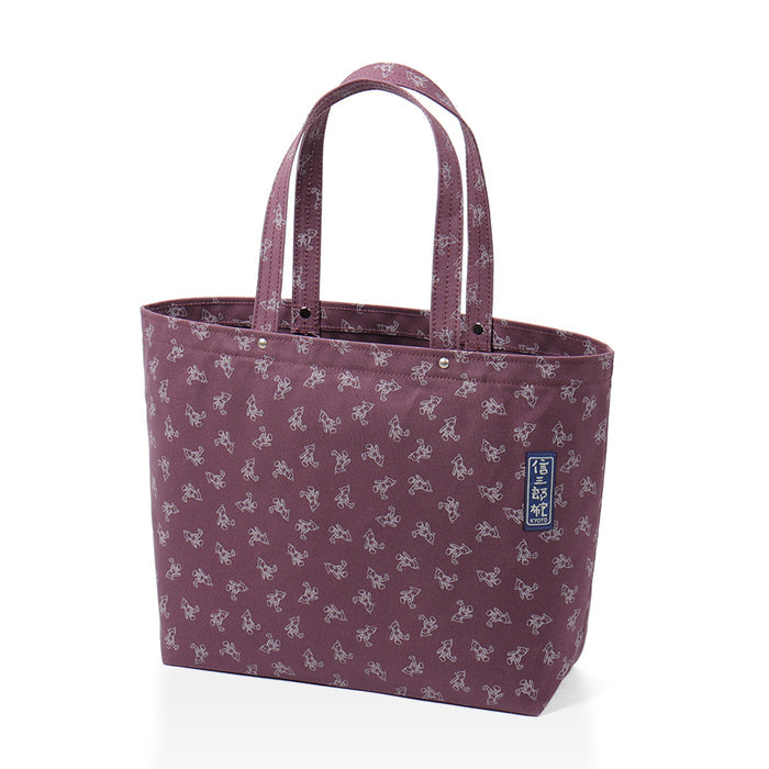 monogram / Purple (back)