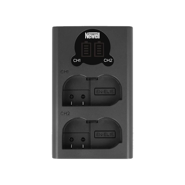 Newell DC-LCD Dual-Channel Battery Charger for Nikon EN-EL15