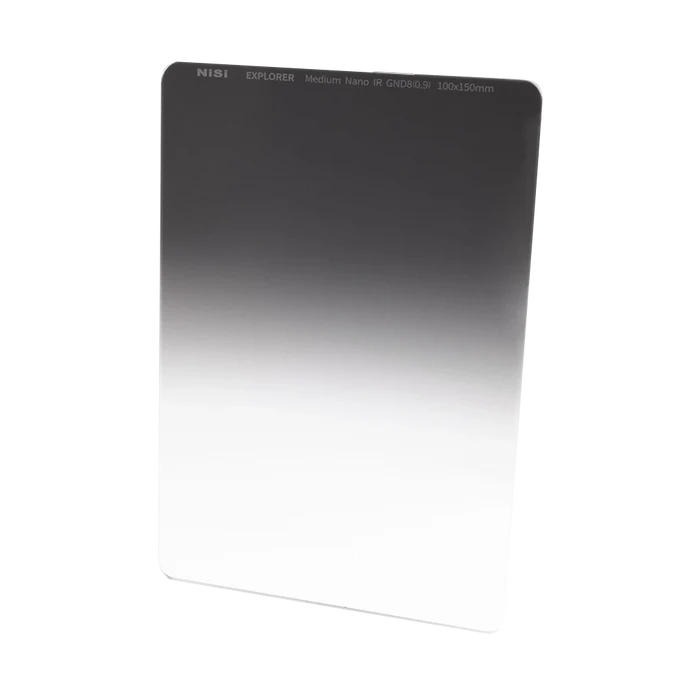 NiSi 100 x 150mm Explorer Medium-Edge Graduated IRND 0.9 Filter (3-Stop)