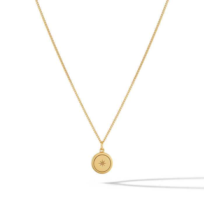 Women's Luxury Gold Fine Curb Chain Necklace with Parrot Clasp