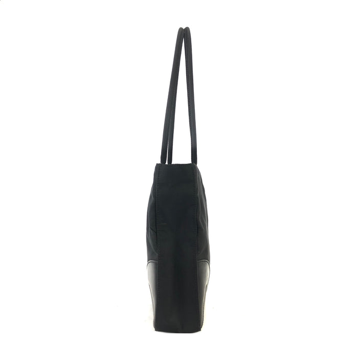 PRADA Nylon Tote bag Black Vintage Old ktuj8d