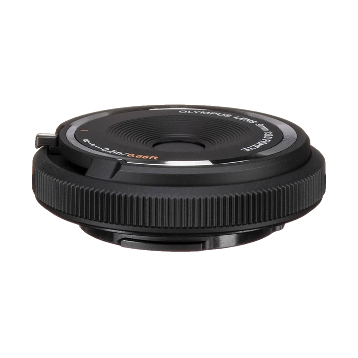 Olympus Fisheye Body Cap 9mm f/8 Lens (MFT) (Online Only. ETA 3-5 Days)