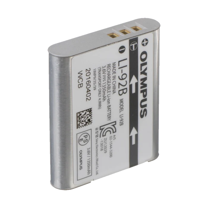 Olympus LI-92B Rechargeable Lithium-Ion Battery For Tough Cameras