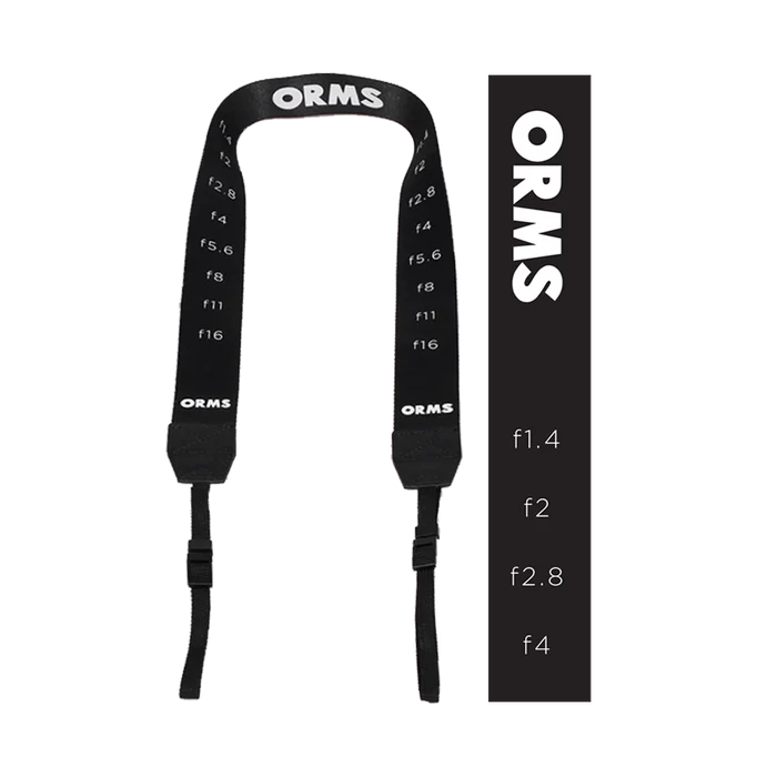 ORMS Camera Strap (F-Stop Numbers)