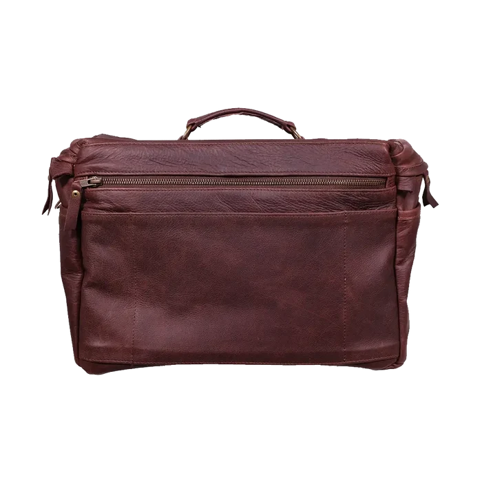 Orms Leather Camera Shoulder Bag (Chocolate, Large)
