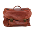 ORMS Leather Camera Shoulder Bag (Saddle Brown, Large)