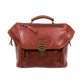 Orms Leather Camera Shoulder Bag (Saddle Brown, Small)