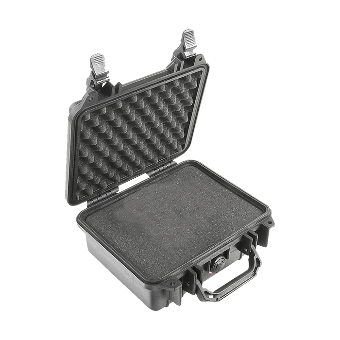 Pelican 1200 Case (Black) with Pick 'N Pluck Foam