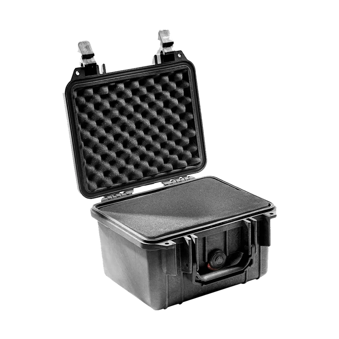 Pelican 1300 Case (Black) with Pick 'N Pluck Foam