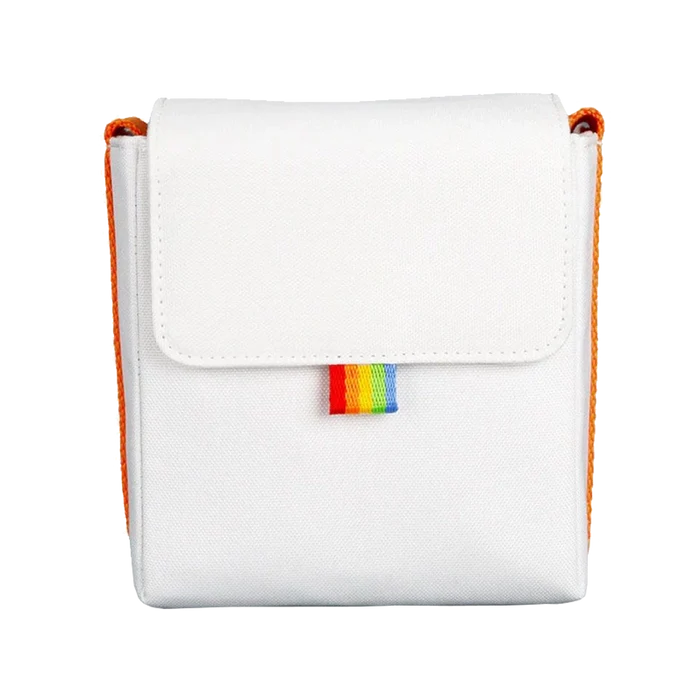 Polaroid Now Camera Bag (White & Orange)