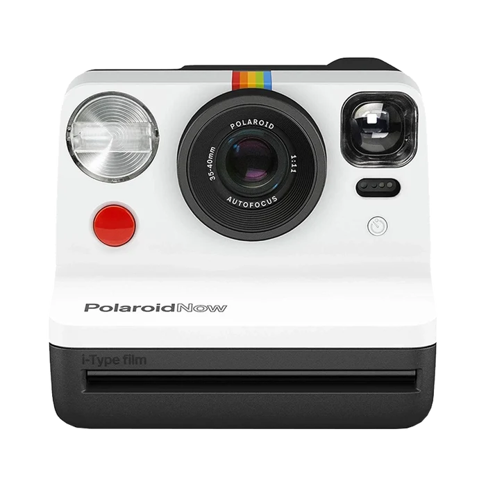 Polaroid Now Instant Film Camera (Black & White)