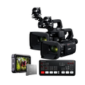 Rental: Canon XA75 Professional UHD 4K Live Stream Camcorder Kit