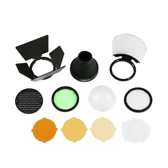 Rental: Godox AK-R1 Accessory Kit for H200R Round Flash Head+ Adaptor for V860 Flash