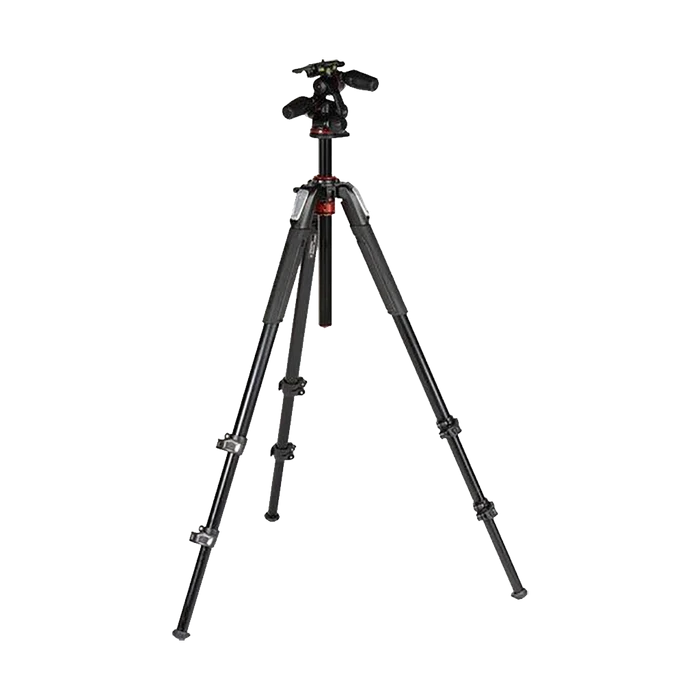 Rental: Manfrotto MK055-Aluminum Tripod with 3-Way Head