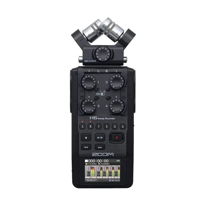 Rental: Zoom H6 Handy Sound Recorder