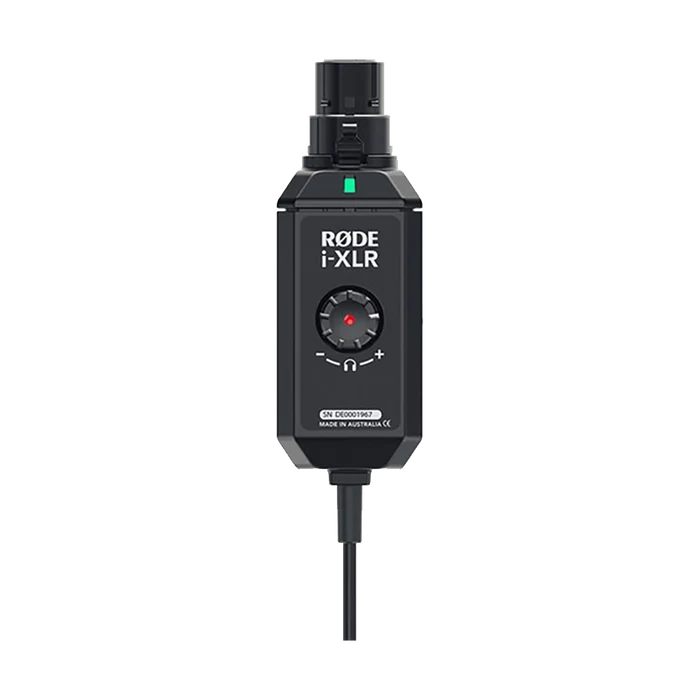 Rode i-XLR Digital XLR Adapter for Apple iOS Devices