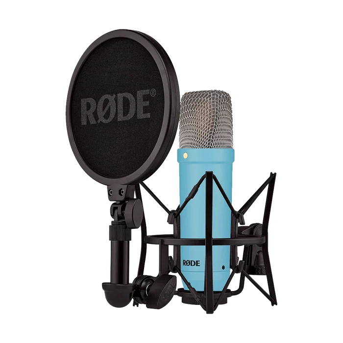 Rode NT1 Signature Series Large-Diaphragm Condenser Microphone (Blue)