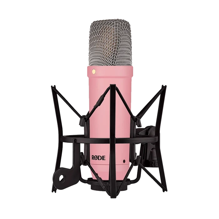 Rode NT1 Signature Series Large-Diaphragm Condenser Microphone (Pink)