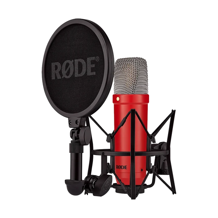 Rode NT1 Signature Series Large-Diaphragm Condenser Microphone (Red)