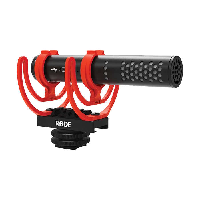 Rode VideoMic GO II Ultracompact Analog/USB Camera-Mount Shotgun Microphone