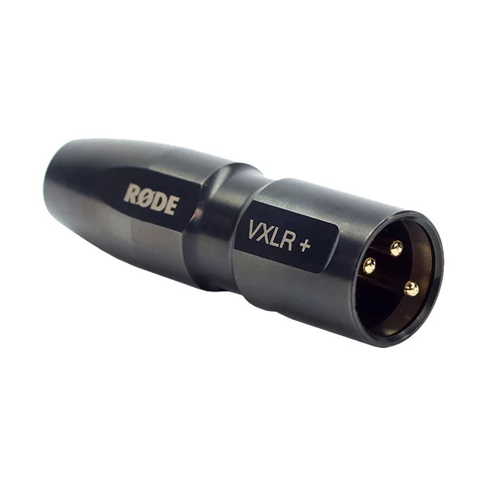 Rode VXLR+ 3.5mm TRS Female to XLR Male Adapter with Phantom Power Converter