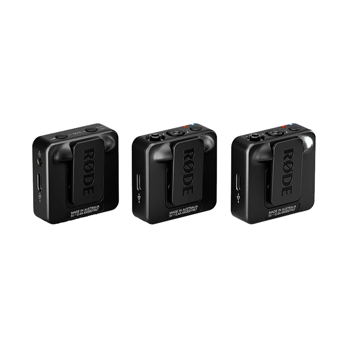 Rode Wireless GO (Gen 3) 2-Person Compact Digital Wireless Microphone System/Recorder (2.4 GHz, Black)