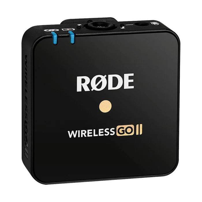 Rode Wireless GO II TX Transmitter/Recorder for Wireless GO II System (2.4 GHz, Black)