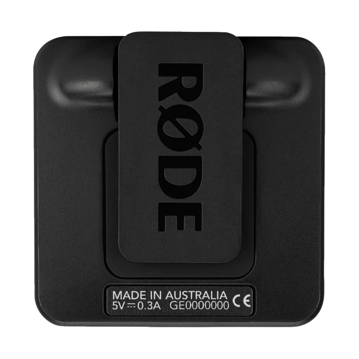 Rode Wireless GO II TX Transmitter/Recorder for Wireless GO II System (2.4 GHz, Black)