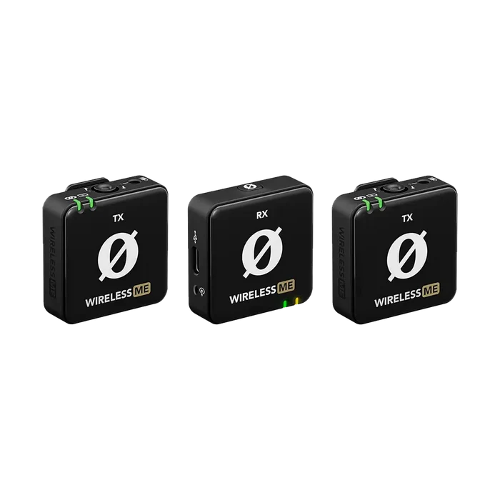 Rode Wireless ME Dual Compact Digital Wireless Microphone System (2.4 GHz, Black)