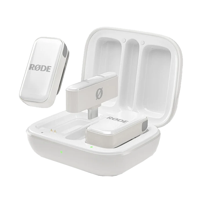 Rode Wireless Micro 2-Person Ultracompact Wireless Microphone System with Lightning Connector (2.4 GHz, White)