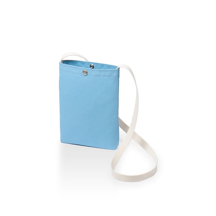 Sky-blue × Off-white