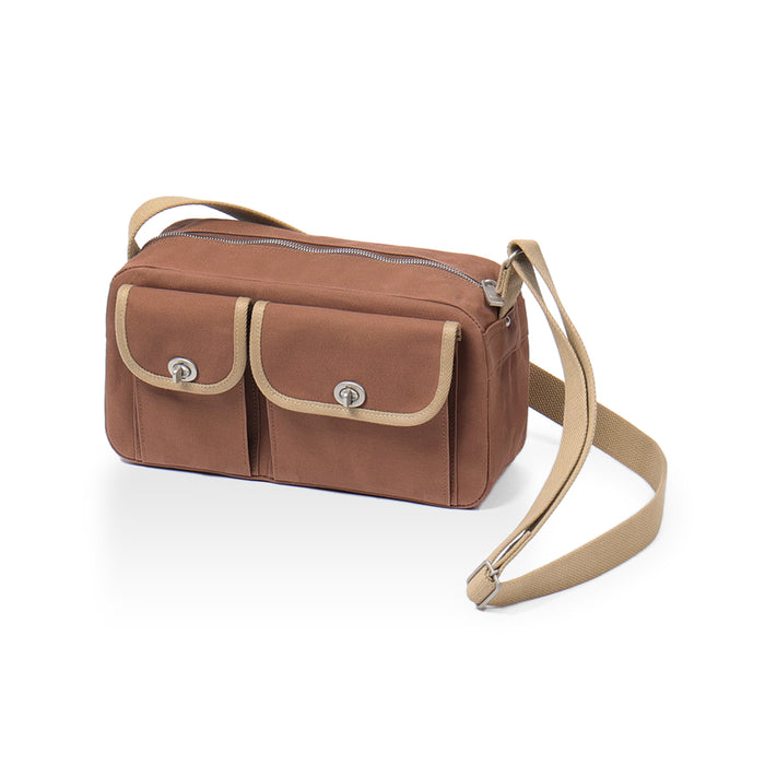 Dark-brown × Beige