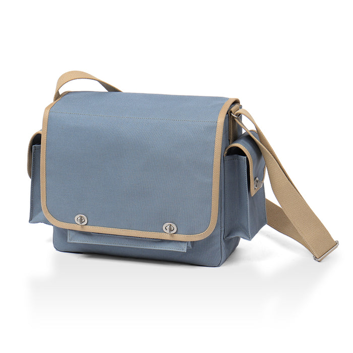 Blue-gray × Beige