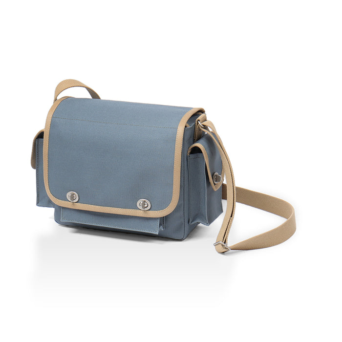 Blue-gray × Beige