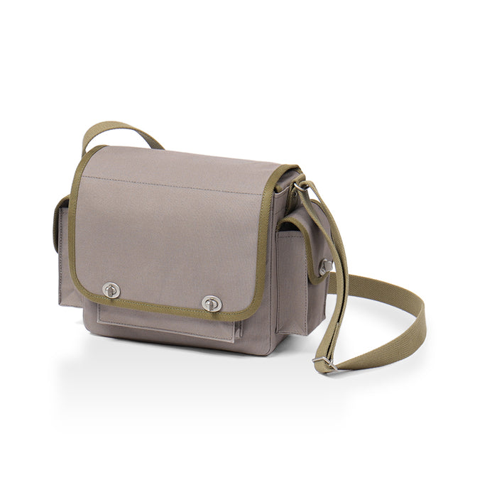 Gray × Olive-green