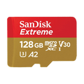 SanDisk 128GB Extreme 190MB/s UHS-I microSDXC Memory Card