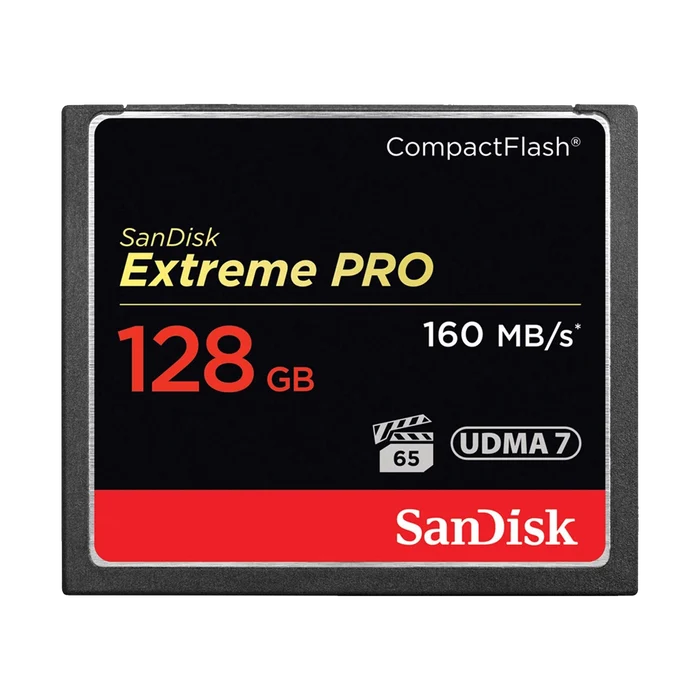 SanDisk 128GB Extreme Pro 160MB/s CompactFlash Memory Card