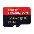 SanDisk 128GB Extreme PRO 200MB/s UHS-I microSDXC Memory Card