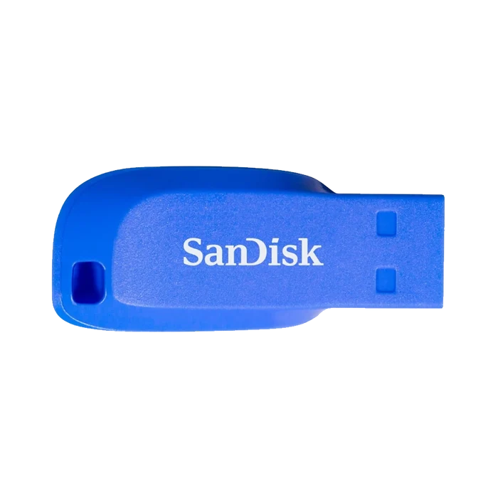 SanDisk 16GB Cruzer Blade USB Flash Drive -  ELECTRIC BLUE