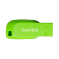 SanDisk 16GB Cruzer Blade USB Flash Drive -  ELECTRIC GREEN