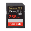 SanDisk 256GB Extreme PRO 200MB/s UHS-I SDXC Memory Card