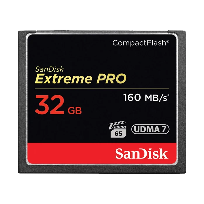SanDisk 32GB Extreme Pro 160MB/s CompactFlash Memory Card