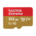 SanDisk 512GB Extreme 190MB/s UHS-I microSDXC Memory Card