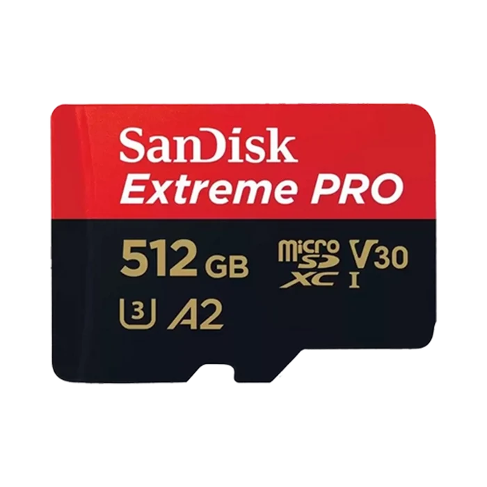 SanDisk 512GB Extreme PRO 200MB/s UHS-I microSDXC Memory Card