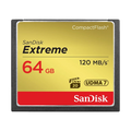 SanDisk 64GB Extreme 120MB/s CompactFlash Memory Card
