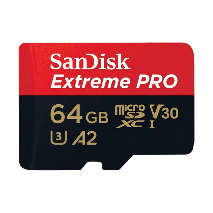 SanDisk 64GB Extreme PRO 200MB/s UHS-I microSDXC Memory Card