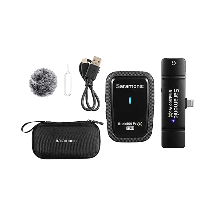 Saramonic Blink500 ProX Q3 (TXQ+RXDi) 2.4GHz Dual-Channel Wireless Microphone System