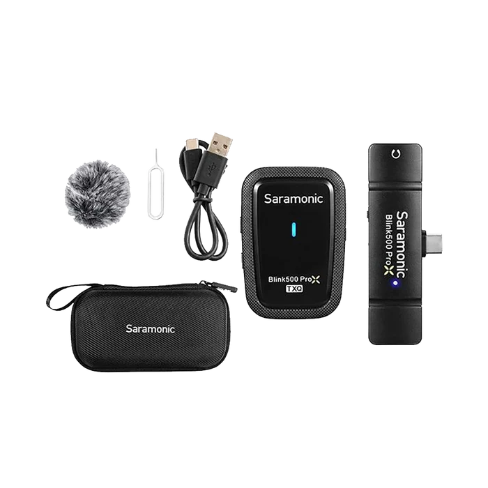 Saramonic Blink500 ProX Q5 (TXQ+RXUC) 2.4GHz Dual-Channel Wireless Microphone System