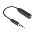 Saramonic SR-UC201 3.5mm TRS Female to 3.5mm TRRS Male Adapter Cable for Smartphones (7.6cm)